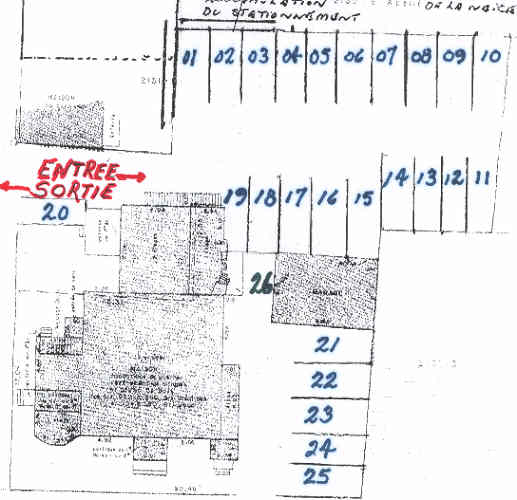 STATIONNEMENT PLAN DES STALES